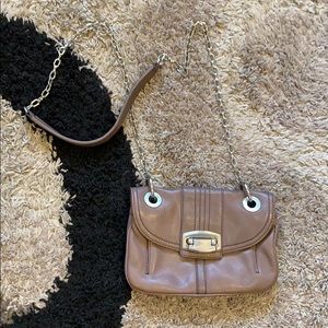 b Makowsky leather crossbody purse